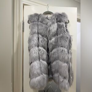 Missguided + Gray Teddy Jacket